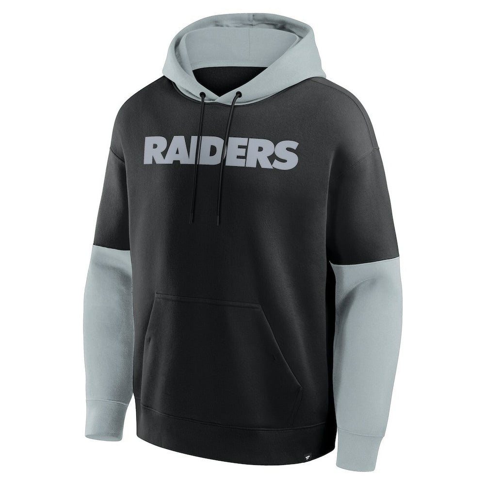 Fanatics Las Vegas Raiders Helmet Pullover Hoodie Black
