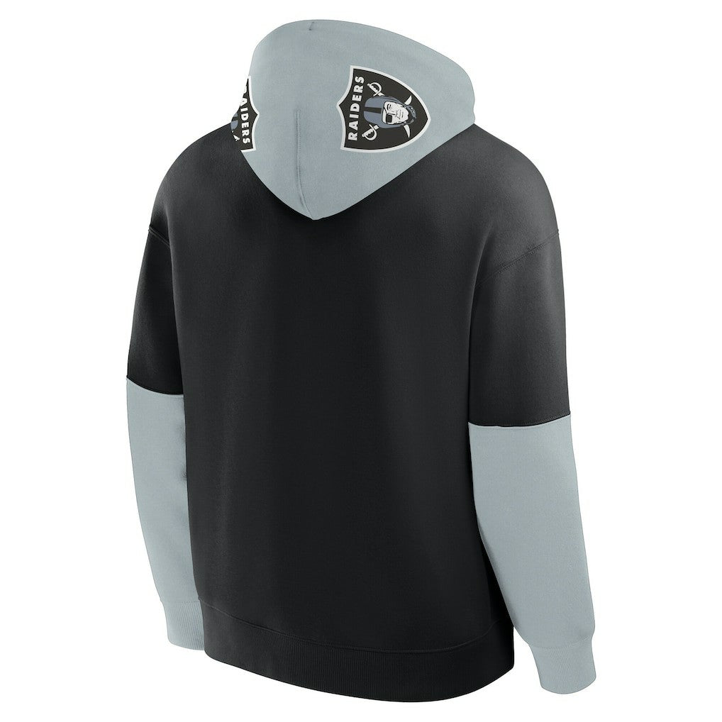 Fanatics Las Vegas Raiders Helmet Pullover Hoodie Black
