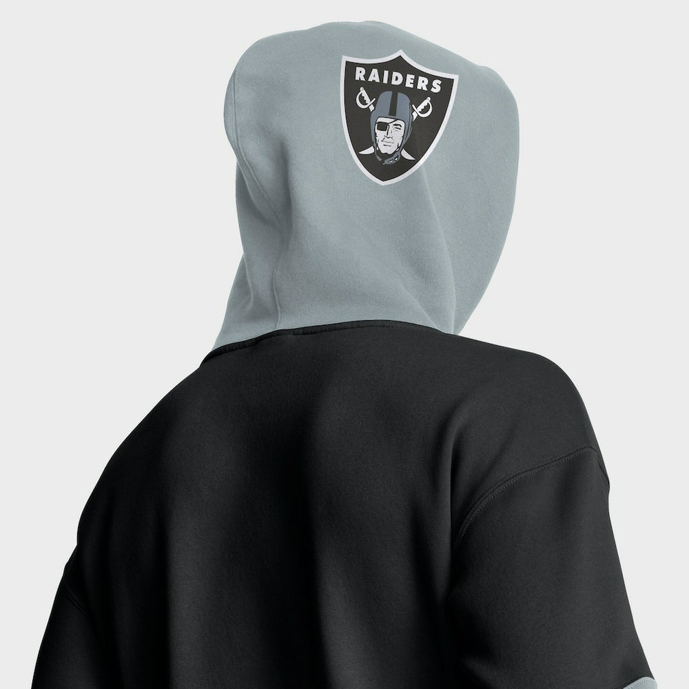 Fanatics Las Vegas Raiders Helmet Pullover Hoodie Black