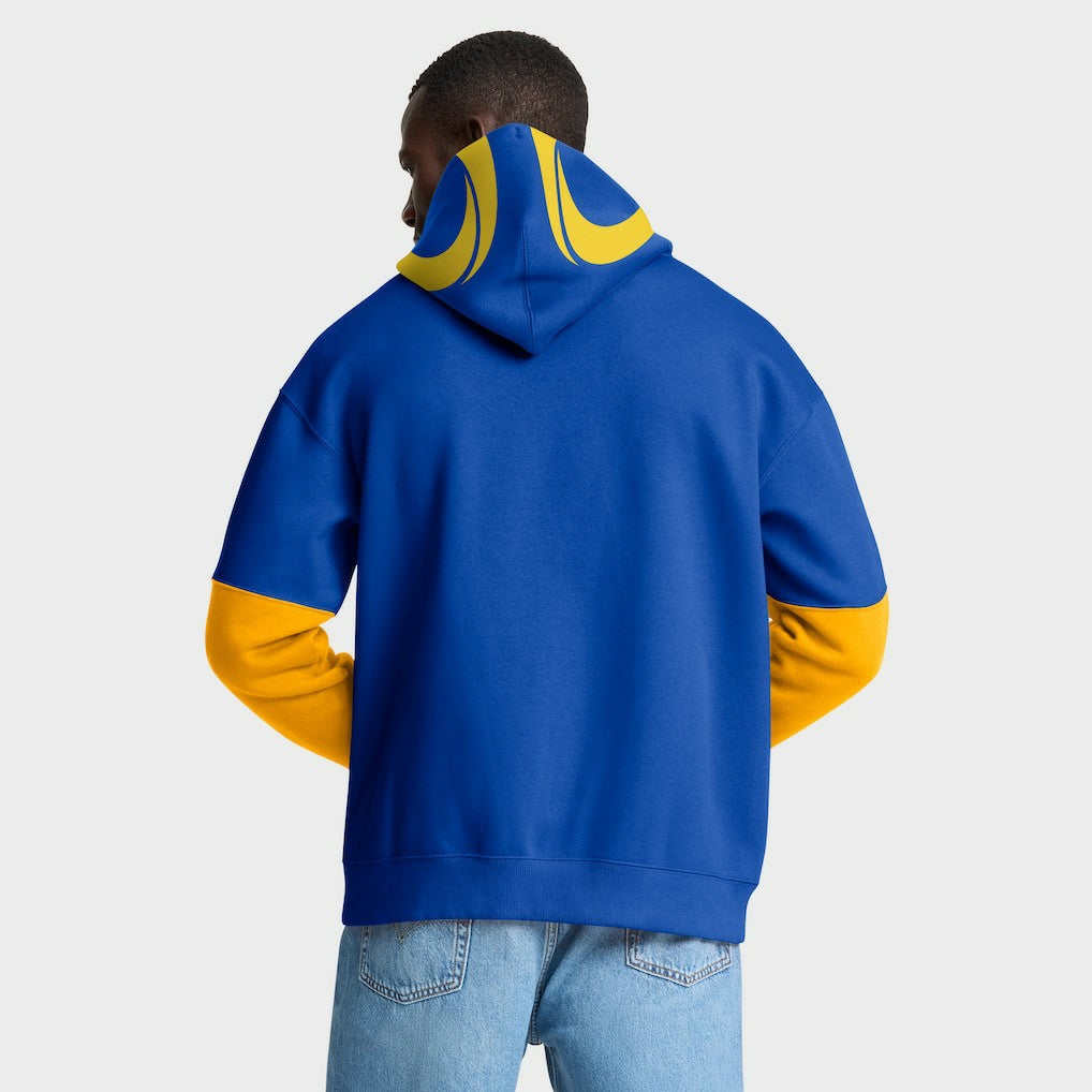 Fanatics Los Angeles Rams Helmet Pullover Hoodie Royal