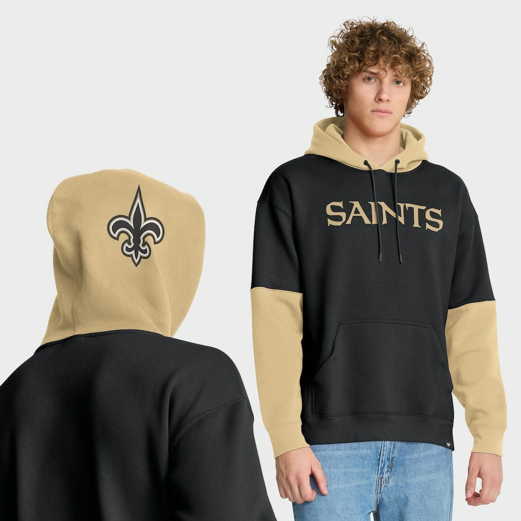 Fanatics New Orleans Saints Helmet Pullover Hoodie Black