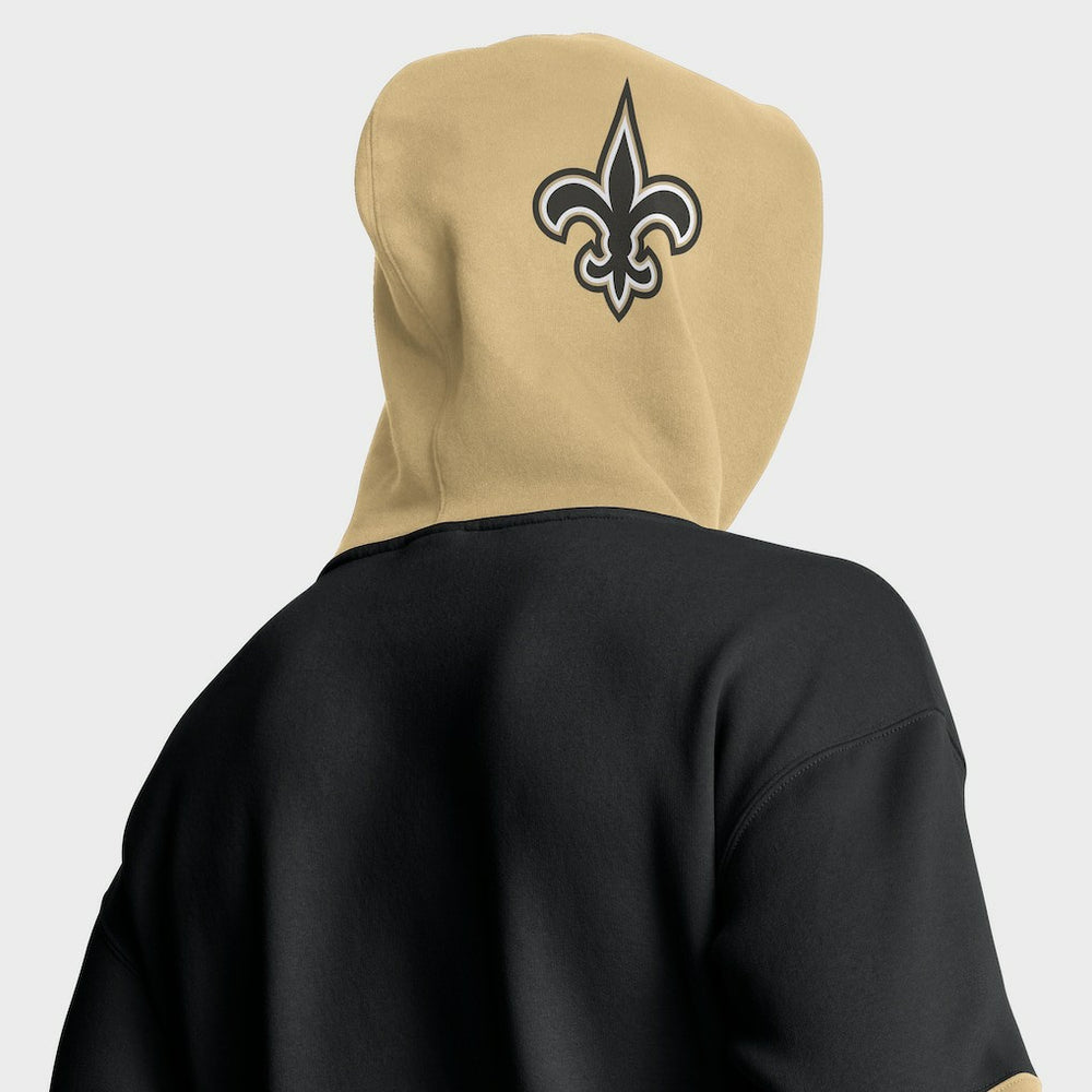 Fanatics New Orleans Saints Helmet Pullover Hoodie Black
