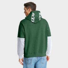 Fanatics New York Jets Helmet Pullover Hoodie Green