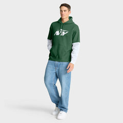 Fanatics New York Jets Helmet Pullover Hoodie Green