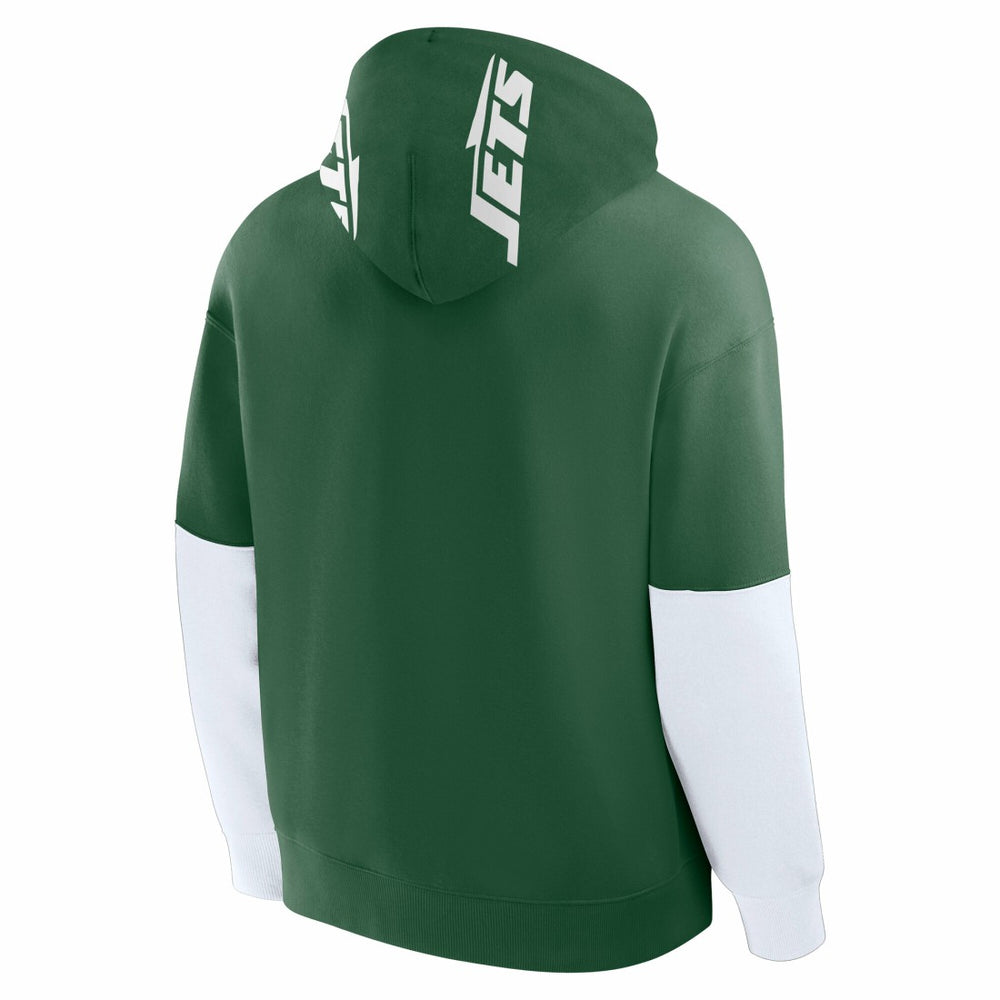 Fanatics New York Jets Helmet Pullover Hoodie Green