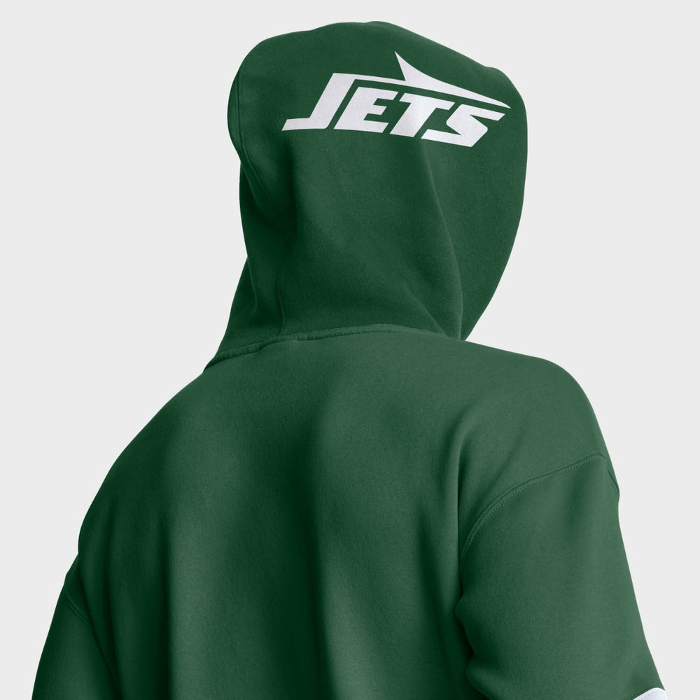 Fanatics New York Jets Helmet Pullover Hoodie Green