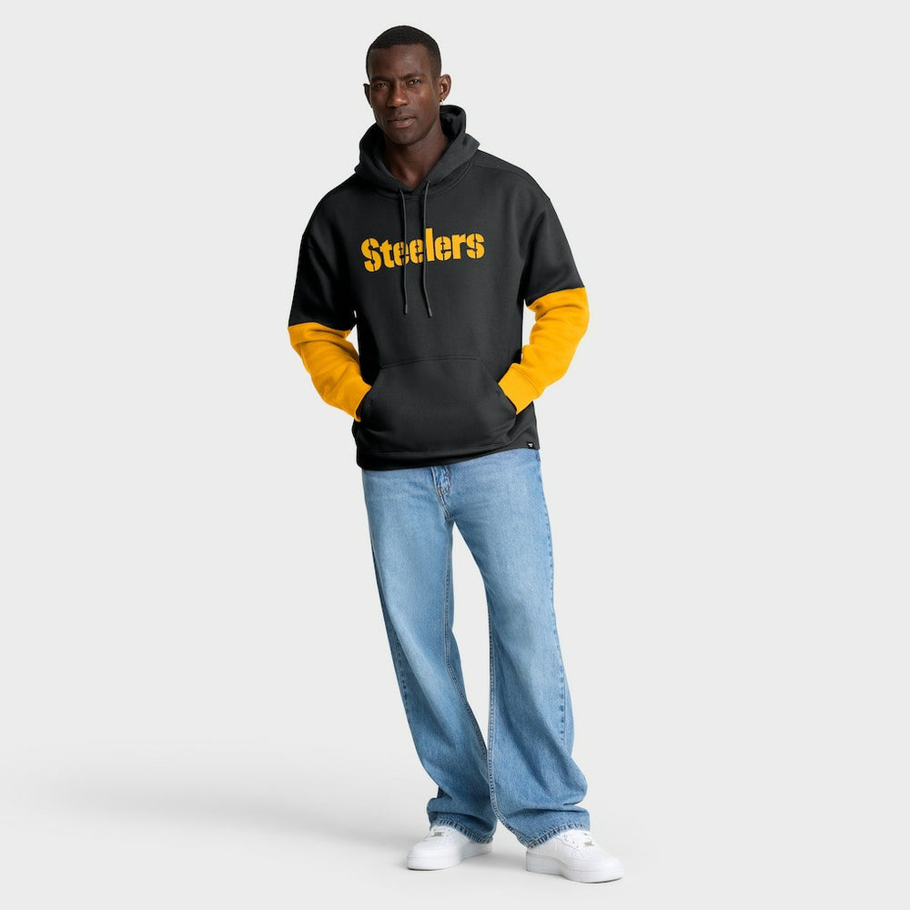 Fanatics Pittsburgh Steelers Helmet Pullover Hoodie Black
