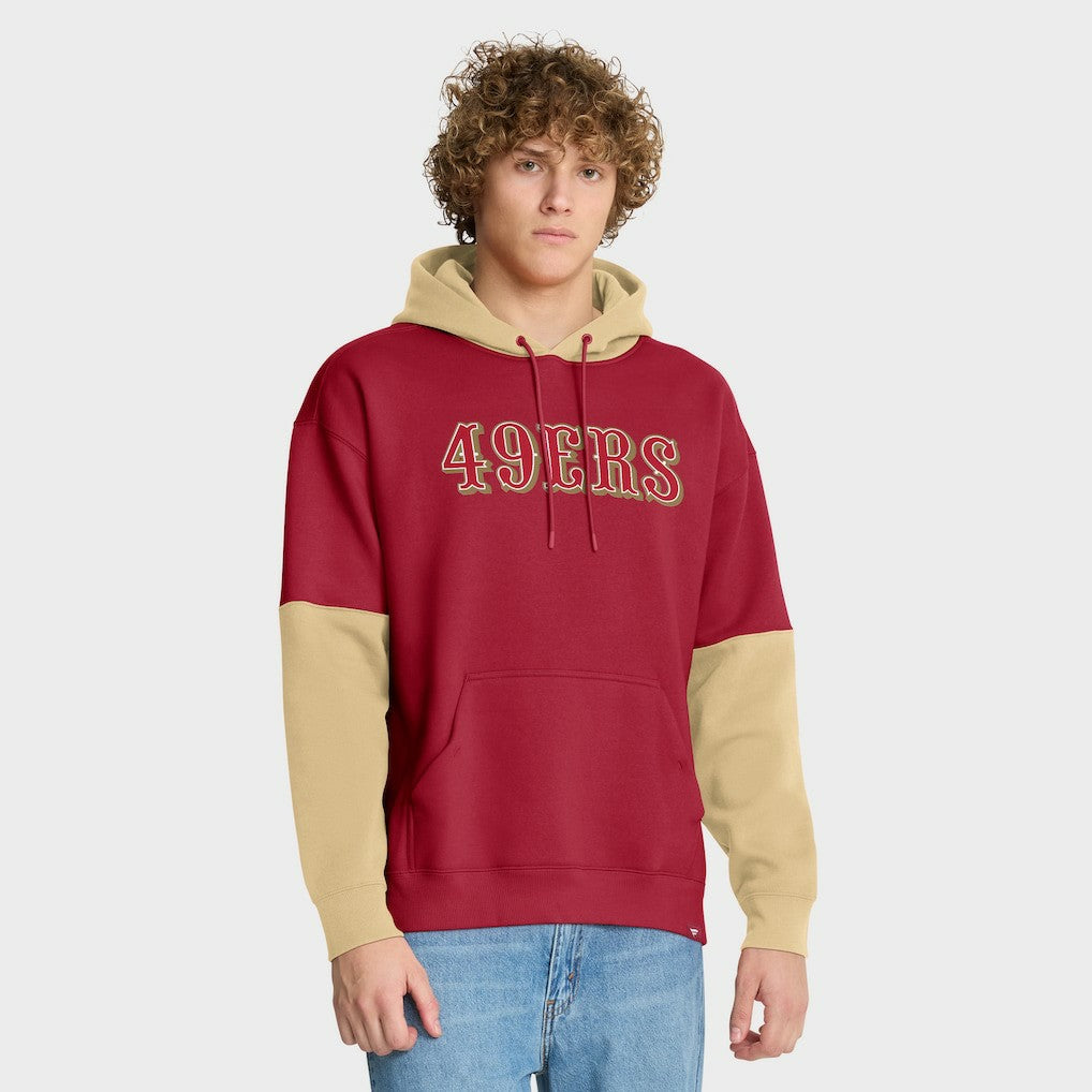 Fanatics San Francisco 49ers Helmet Pullover Hoodie Scarlet