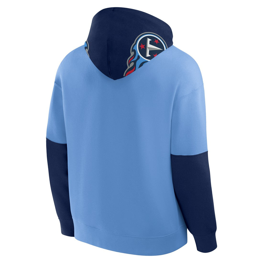 Fanatics Tennessee Titans Helmet Pullover Hoodie Light Blue