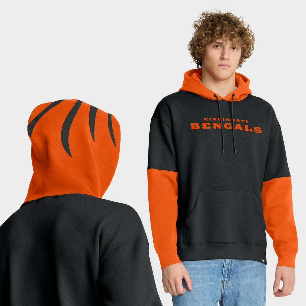 Fanatics Cincinnati Bengals Helmet Pullover Hoodie Black