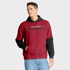 Fanatics Atlanta Falcons Helmet Pullover Hoodie Red