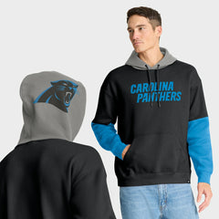 Fanatics Carolina Panthers Helmet Pullover Hoodie Black