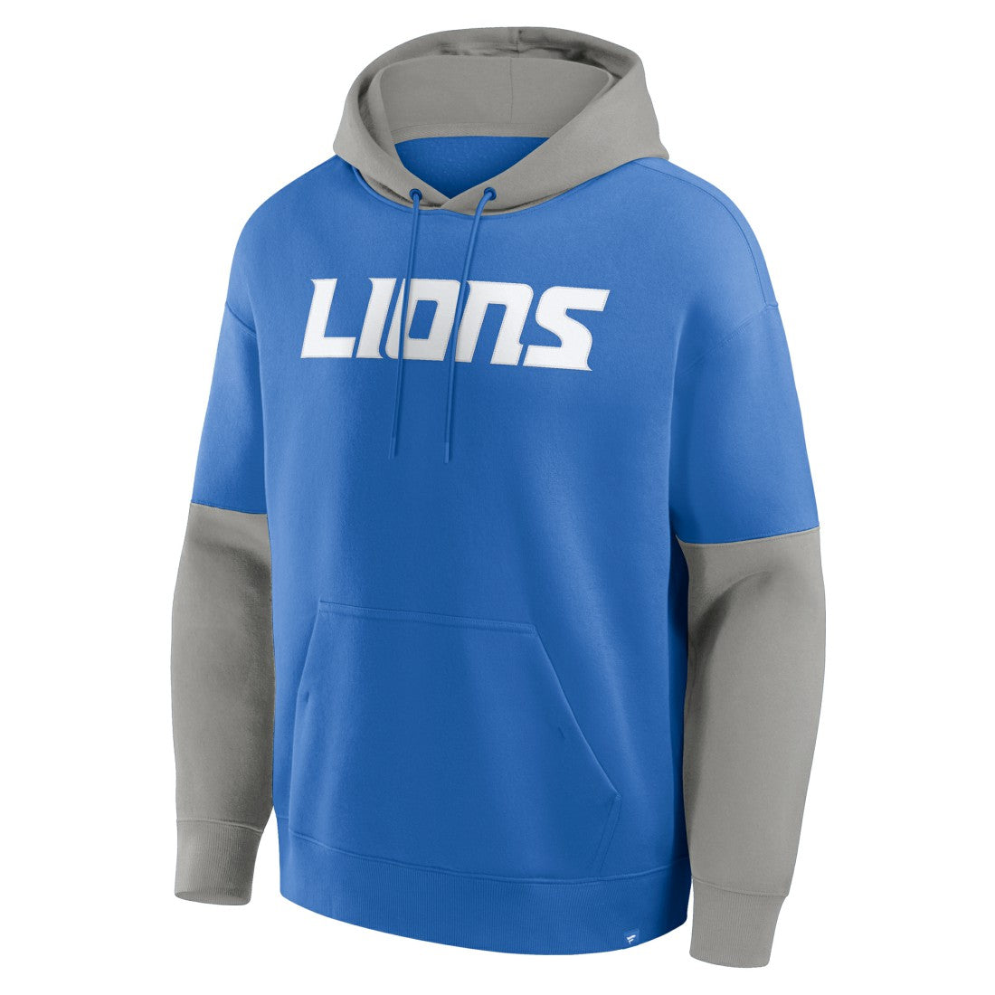 Fanatics Detroit Lions Helmet Pullover Hoodie Blue