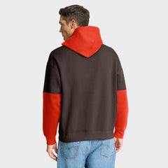 Fanatics Cleveland Browns Helmet Pullover Hoodie Brown