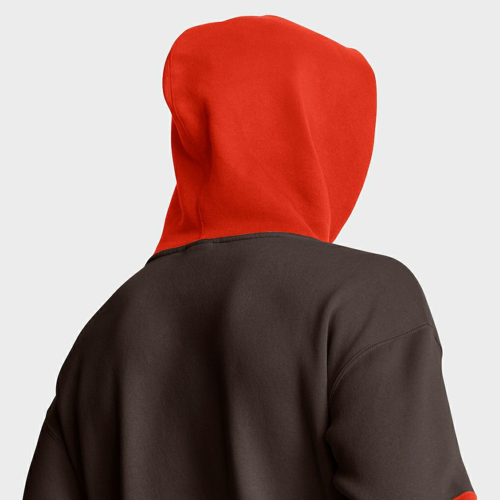 Fanatics Cleveland Browns Helmet Pullover Hoodie Brown