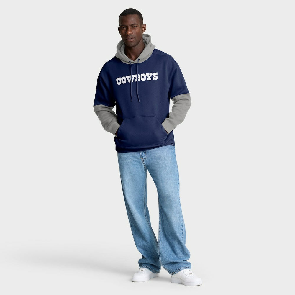 Fanatics Dallas Cowboys Helmet Pullover Hoodie Navy