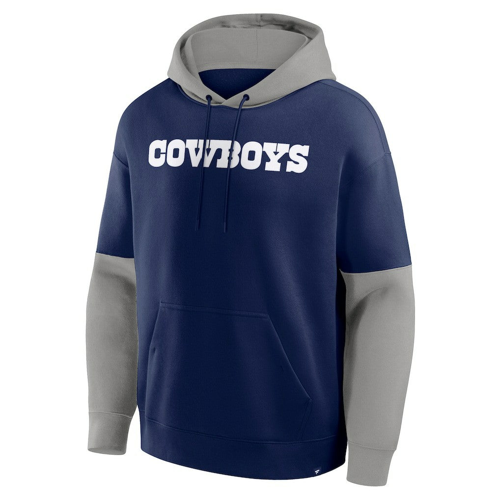Fanatics Dallas Cowboys Helmet Pullover Hoodie Navy