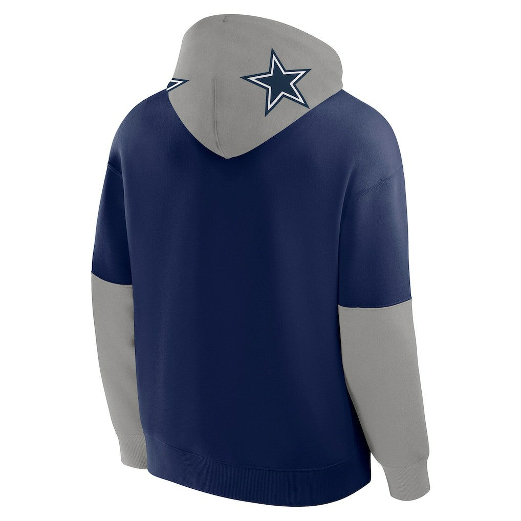 Fanatics Dallas Cowboys Helmet Pullover Hoodie Navy