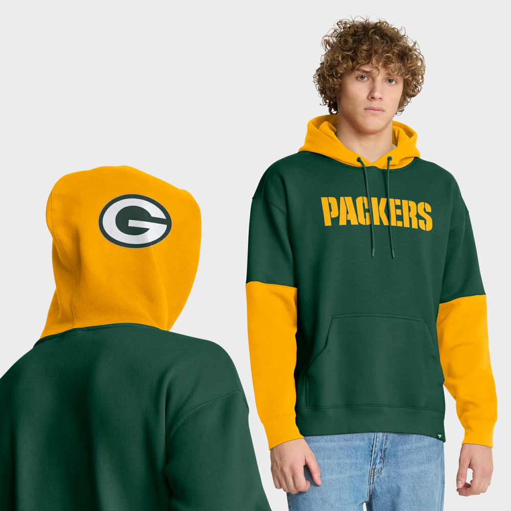 Fanatics Green Bay Packers Helmet Pullover Hoodie Green