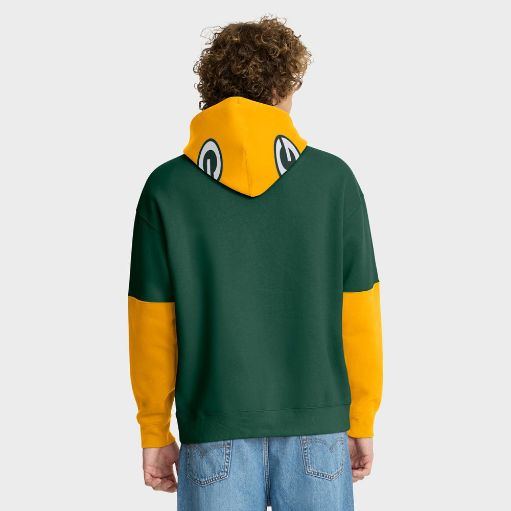 Fanatics Green Bay Packers Helmet Pullover Hoodie Green