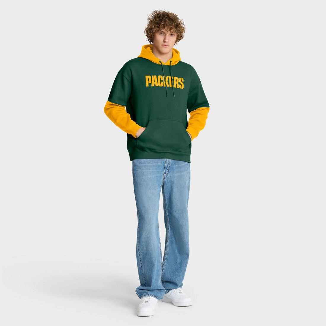 Fanatics Green Bay Packers Helmet Pullover Hoodie Green