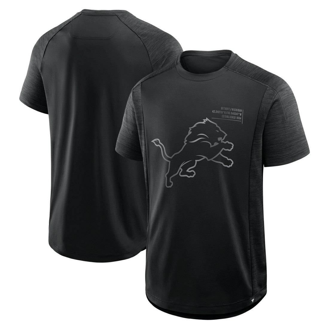 Fanatics Detroit Lions Deceptive Juke T-Shirt Black