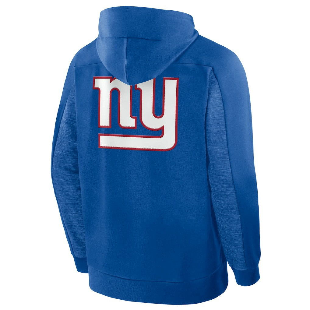 Fanatics New York Giants Checkdown Pass Full-Zip Hoodie Royal