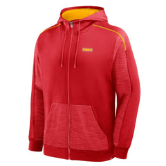 Fanatics Kansas City Chiefs Checkdown Pass Full-Zip Hoodie Red