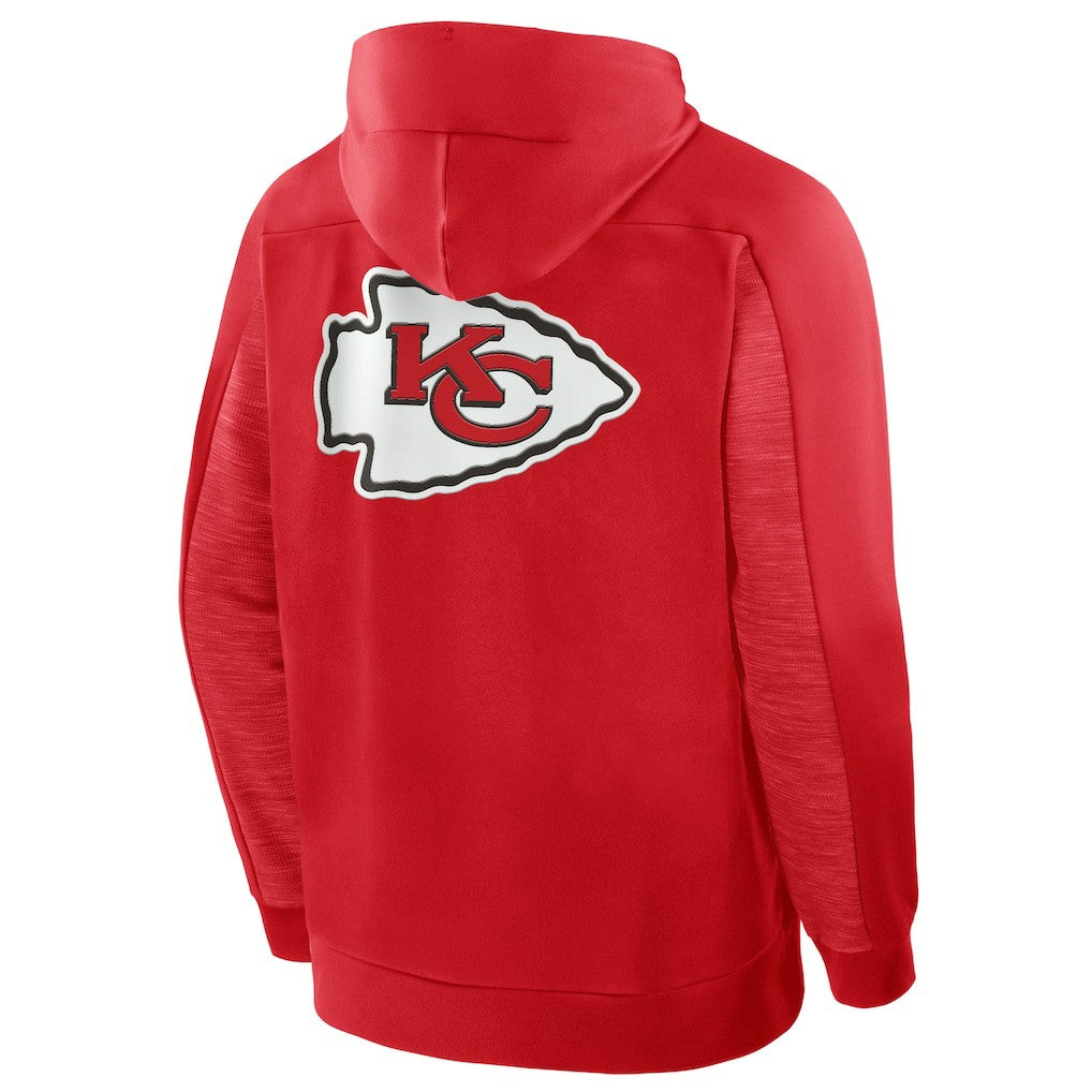 Fanatics Kansas City Chiefs Checkdown Pass Full-Zip Hoodie Red