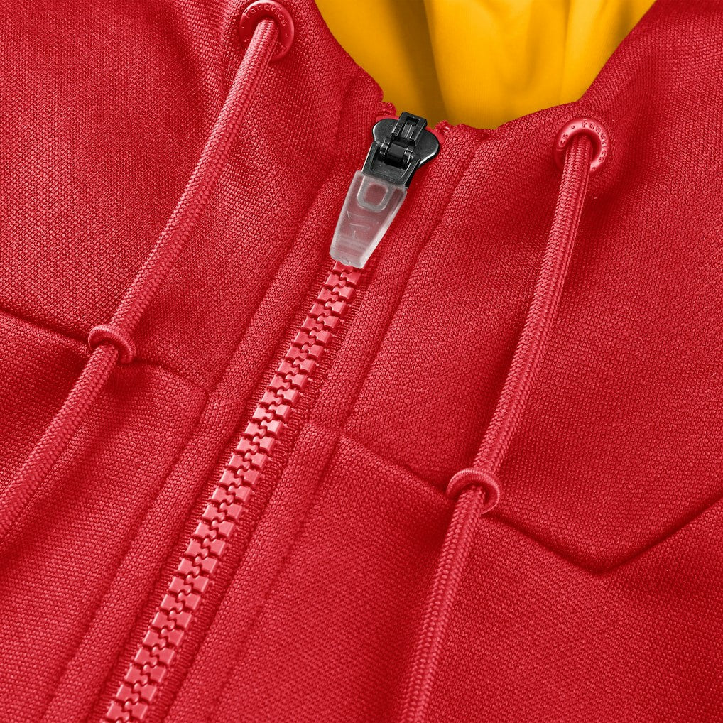 Fanatics Kansas City Chiefs Checkdown Pass Full-Zip Hoodie Red