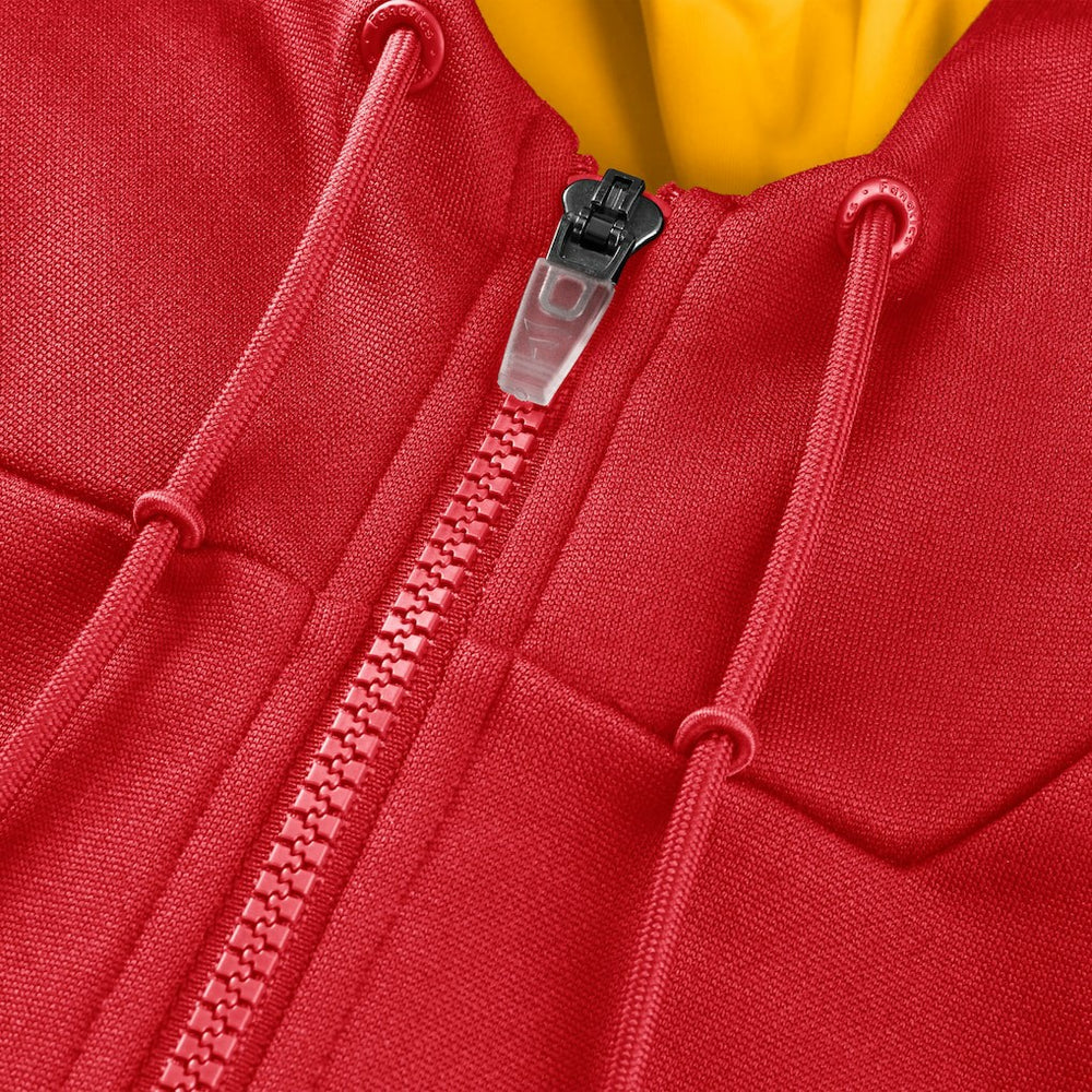 Fanatics Kansas City Chiefs Checkdown Pass Full-Zip Hoodie Red