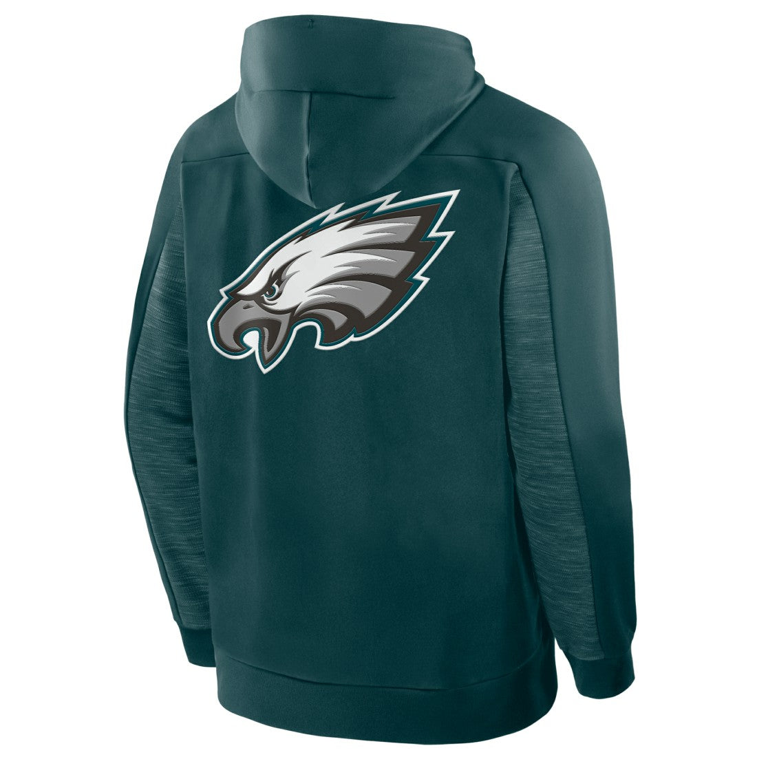 Fanatics Philadelphia Eagles Checkdown Pass Full-Zip Hoodie Midnight Green
