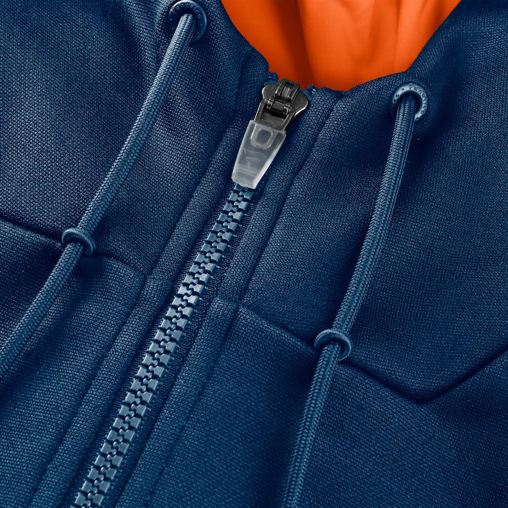 Fanatics Chicago Bears Checkdown Pass Full-Zip Hoodie Navy
