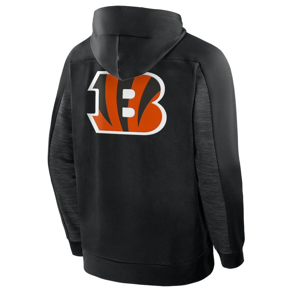 Fanatics Cincinnati Bengals Checkdown Pass Full-Zip Hoodie Black