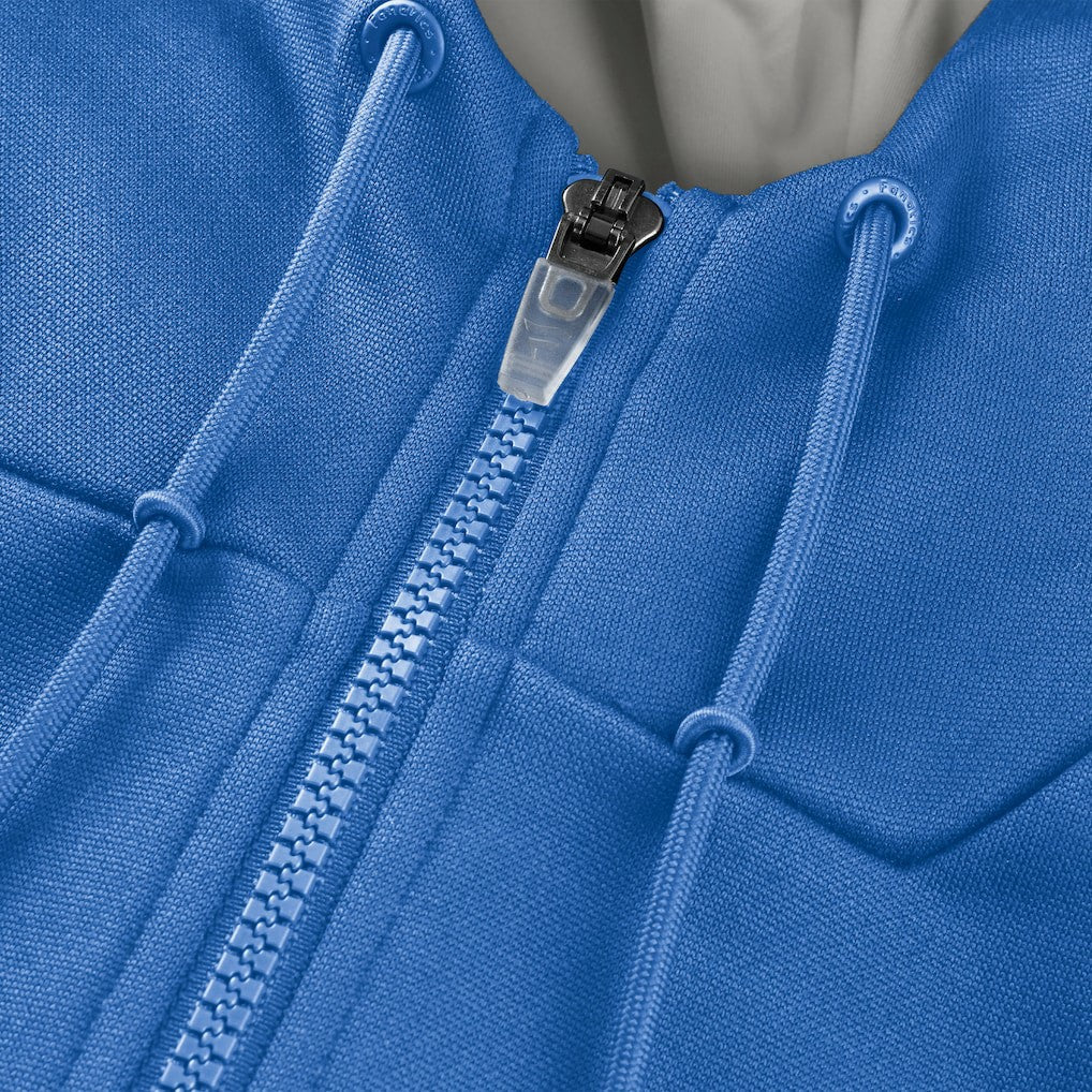 Fanatics Detroit Lions Checkdown Pass Full-Zip Hoodie Blue