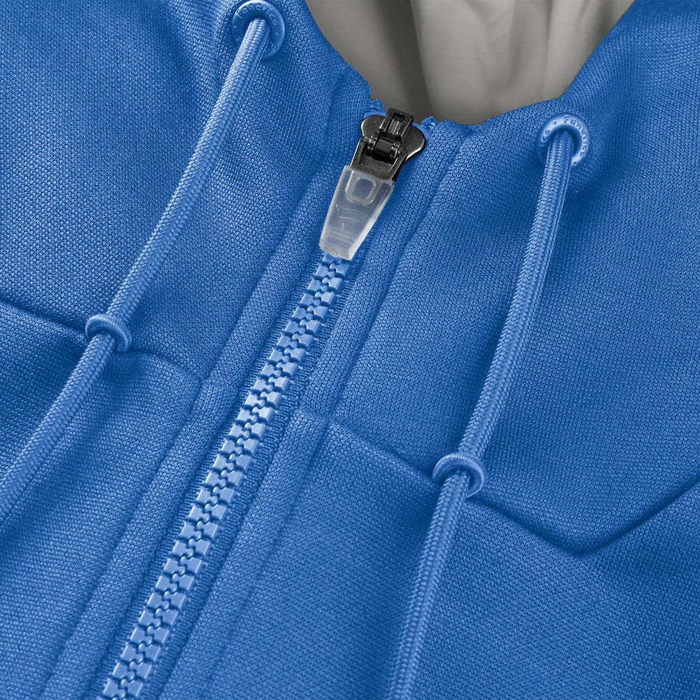 Fanatics Detroit Lions Checkdown Pass Full-Zip Hoodie Blue