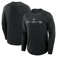 Fanatics Kansas City Chiefs Coverage Scheme Long Sleeve T-Shirt Black