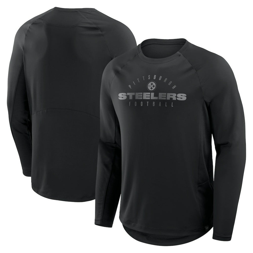 Fanatics Pittsburgh Steelers Coverage Scheme Long Sleeve T-Shirt Black