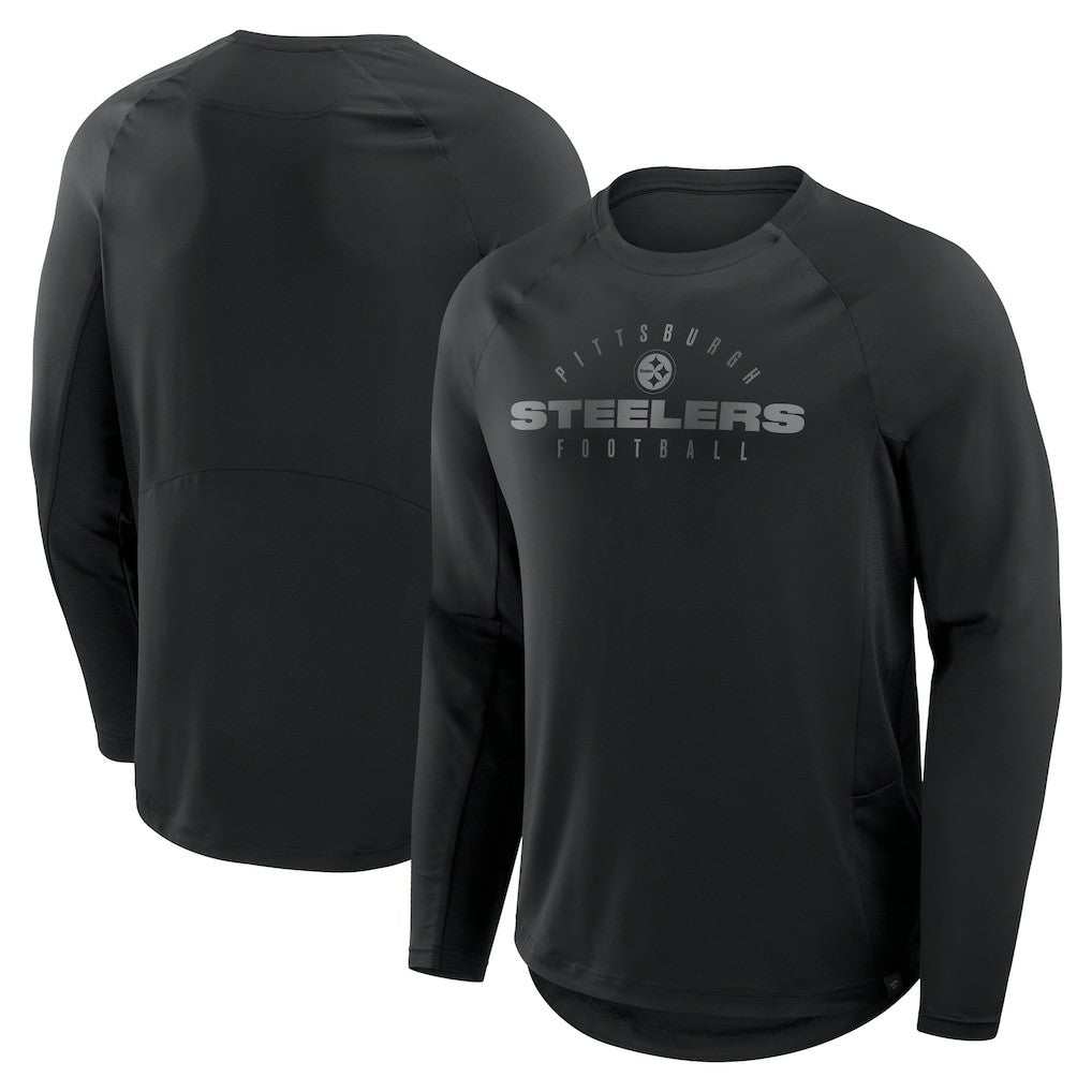 Fanatics Pittsburgh Steelers Coverage Scheme Long Sleeve T-Shirt Black