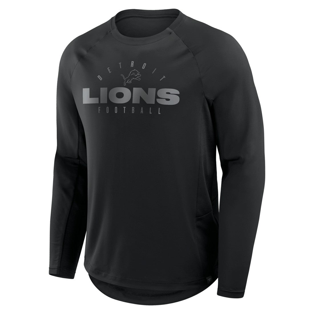 Fanatics Detroit Lions Coverage Scheme Long Sleeve T-Shirt Black