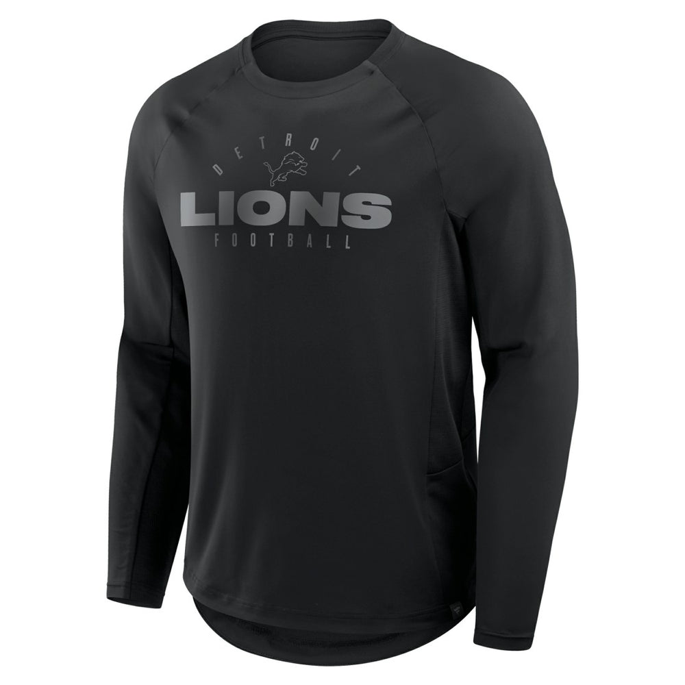 Fanatics Detroit Lions Coverage Scheme Long Sleeve T-Shirt Black