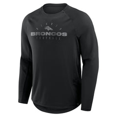 Fanatics Denver Broncos Coverage Scheme Long Sleeve T-Shirt Black