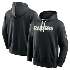 Fanatics Las Vegas Raiders New Horizons Heritage Pullover Hoodie Black