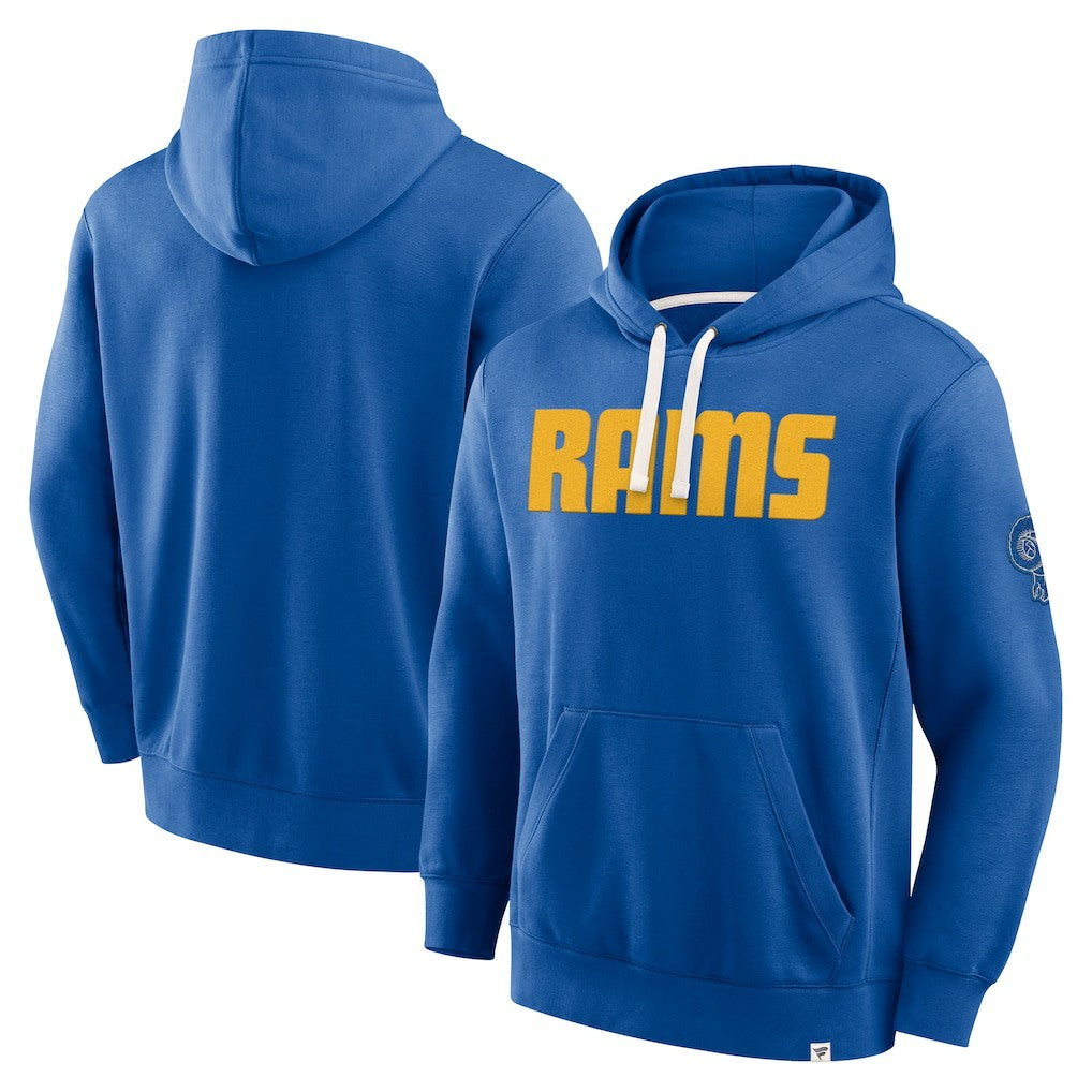 Fanatics Los Angeles Rams New Horizons Heritage Pullover Hoodie Royal