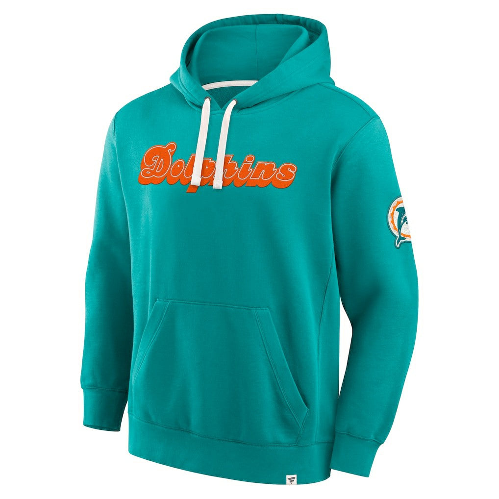 Fanatics Miami Dolphins New Horizons Heritage Pullover Hoodie Aqua