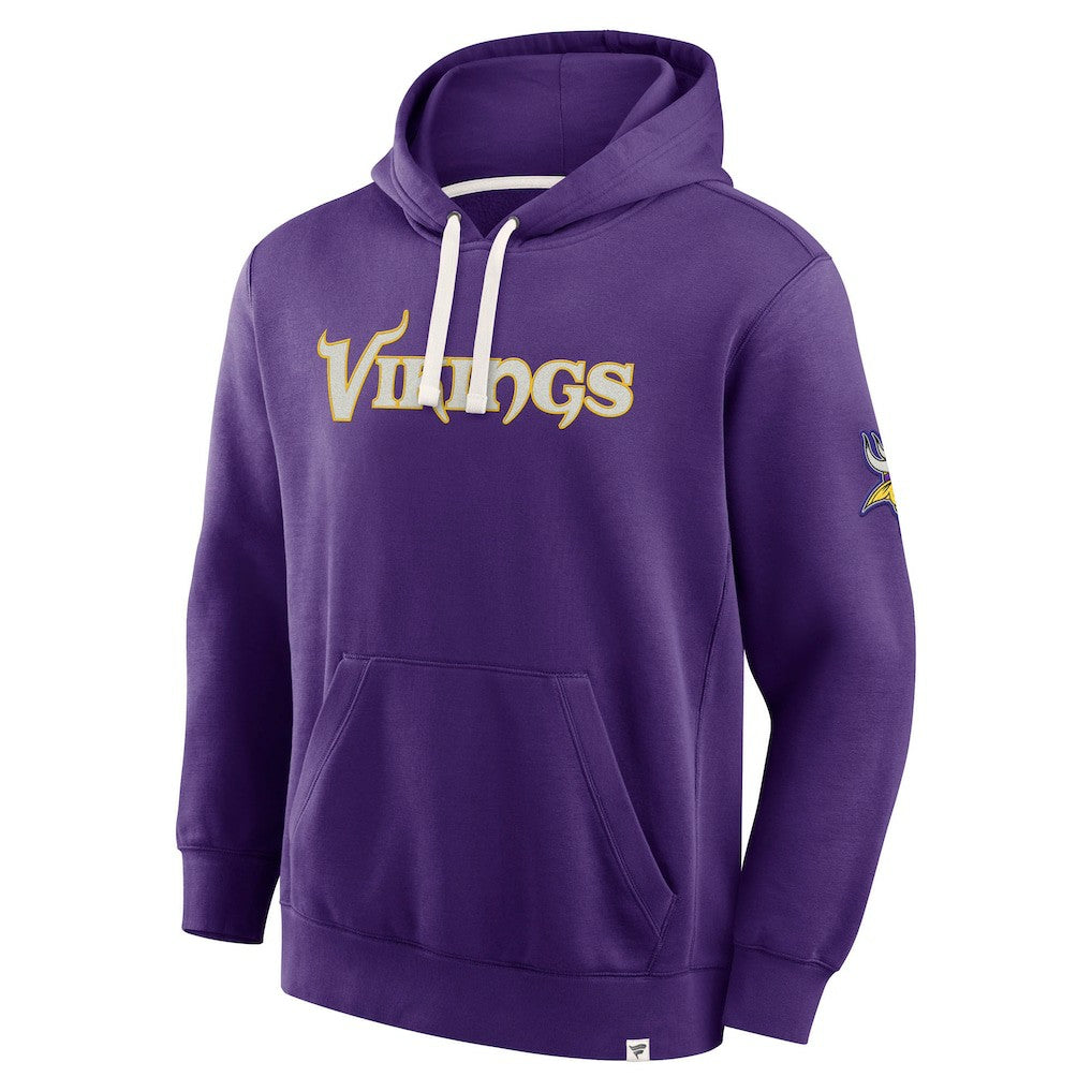 Fanatics Minnesota Vikings New Horizons Heritage Pullover Hoodie Purple