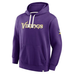 Fanatics Minnesota Vikings New Horizons Heritage Pullover Hoodie Purple