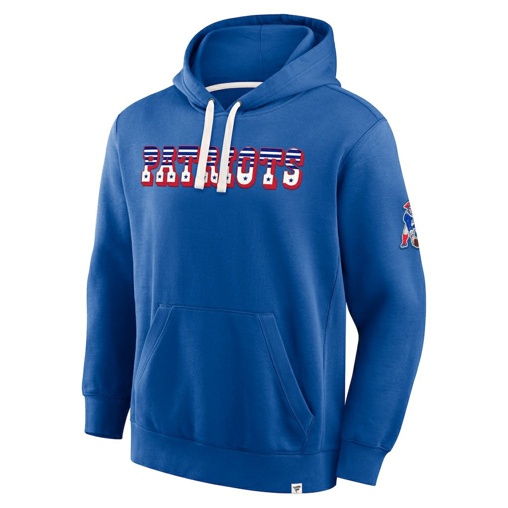 Fanatics New England Patriots New Horizons Heritage Pullover Hoodie Royal