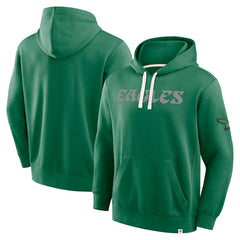 Fanatics Philadelphia Eagles New Horizons Heritage Pullover Hoodie Kelly Green