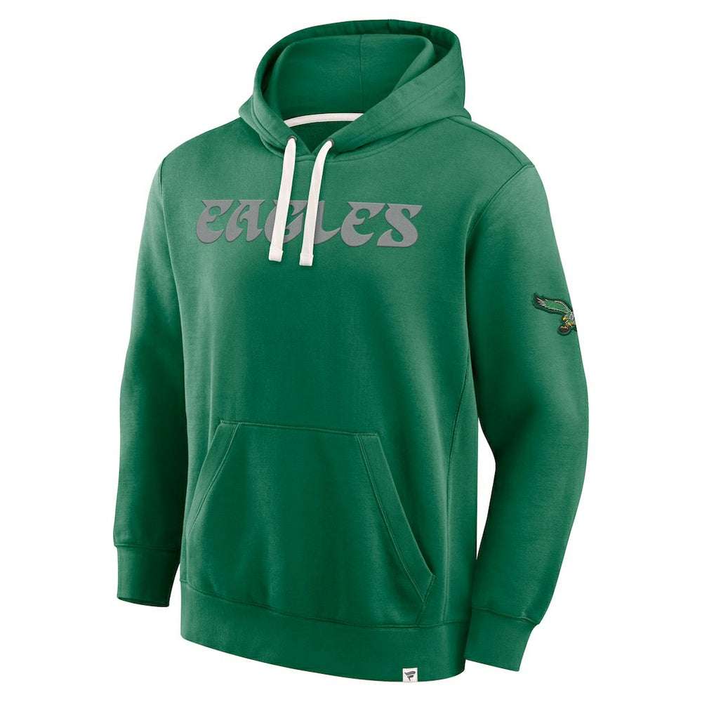 Fanatics Philadelphia Eagles New Horizons Heritage Pullover Hoodie Kelly Green